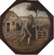 Hieronymus Bosch Wayfarer oil painting